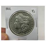 1902 Silver Morgan Dollar