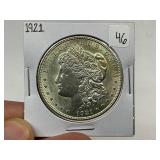 1921 Silver Morgan Dollar