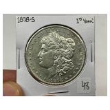 1878-S Silver Morgan Dollar