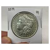 1879 Silver Morgan Dollar