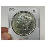 1886 Silver Morgan Dollar