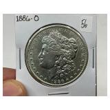 1886-O Silver Morgan Dollar