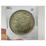 1921 Silver Morgan Dollar