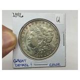 1896 Silver Morgan Dollar