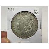 1921 Silver Morgan Dollar