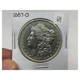 1887-O Silver Morgan Dollar