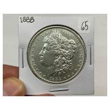 1888 Silver Morgan Dollar