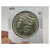 1889 Silver Morgan Dollar