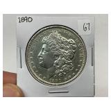 1890 Silver Morgan Dollar