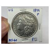 1879 Morgan Silver Dollar