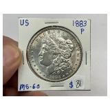 1883 Morgan Silver Dollar