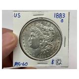 1883-O Morgan Silver Dollar