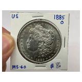 1885-O Morgan Silver Dollar