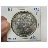 1886 Morgan Silver Dollar