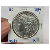 1889 Morgan Silver Dollar