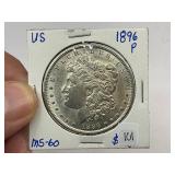 1896 Morgan Silver Dollar