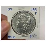1897 Morgan Silver Dollar