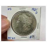 1921-D Morgan Silver Dollar
