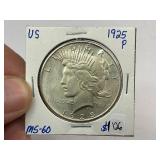 1925 Silver Peace Dollar