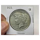 1922 Silver Peace Dollar