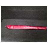 Vintage Pool Cue with dark red case