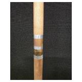 Vintage Pool Cue with dark red case