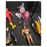 Marvel and DC action Figures