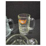 5 A & W Glass Mugs