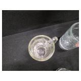 5 A & W Glass Mugs