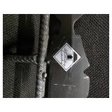 Metal Hanging Rack with Fish on it