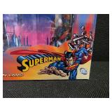 SUPERMAN Flat Screen Motion Lamp WITH BOX!! Functions perfectly!