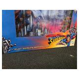 SUPERMAN Flat Screen Motion Lamp WITH BOX!! Functions perfectly!