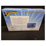SUPERMAN Flat Screen Motion Lamp WITH BOX!! Functions perfectly!