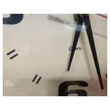 VINTAGE Pepsi Hanover Wood Frame Wall - Clock