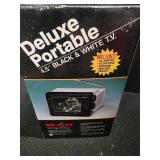 MultiTech MB-0405 Deluxe Portable 4.5" Black & White T.V. - New and in-box. Works perfectly