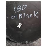 23" tall Mexican Black Pitcher-style Ceramic VASE