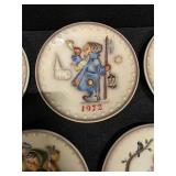 Five Vintage Hummel Plates. 