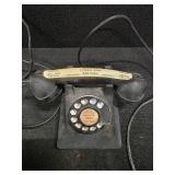 Mid-20th Century Rotary Dial Telephone - Apparently belonged to the BENSON Funeral home in Northfield Minnesota
