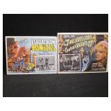2 VINTAGE Mexican Movie Lobby Cards