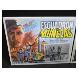 2 VINTAGE Mexican Movie Lobby Cards