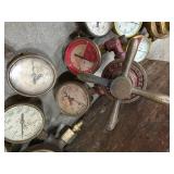MASSIVE Assortment of (mostly) OXWELL Acetylene Welding and Cutting Torch Tips, Gauges and Pressure Regulators, Torch Handles, and other Welding Components and Equipment