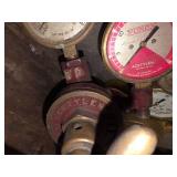 MASSIVE Assortment of (mostly) OXWELL Acetylene Welding and Cutting Torch Tips, Gauges and Pressure Regulators, Torch Handles, and other Welding Components and Equipment