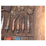 MASSIVE Assortment of (mostly) OXWELL Acetylene Welding and Cutting Torch Tips, Gauges and Pressure Regulators, Torch Handles, and other Welding Components and Equipment