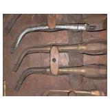 MASSIVE Assortment of (mostly) OXWELL Acetylene Welding and Cutting Torch Tips, Gauges and Pressure Regulators, Torch Handles, and other Welding Components and Equipment