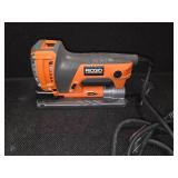 RIDGID Corded Jigsaw with bag and 2 blades