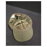 Vintage US Military Field Cap Hot Weather OG-106 Baseball Hat Size 6 7/8 Vietnam
