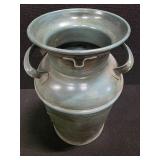 Vintage metal Milk Can decorated with an American Eagle Motif