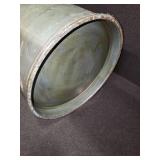 Vintage metal Milk Can decorated with an American Eagle Motif