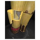 Decorative, multi-tiered set of large vases designed to look like a fountain - elaborate Candle Holder