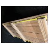 Gladding Wooden Toboggan Sled.